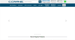 Desktop Screenshot of ccrane.com