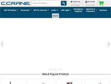 Tablet Screenshot of ccrane.com